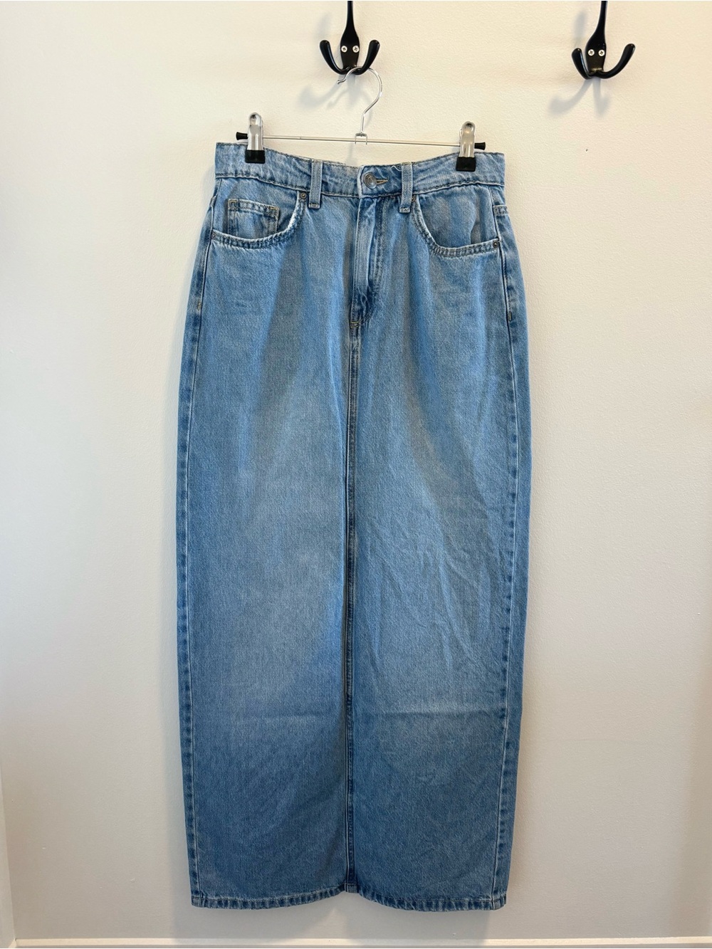 Cotton On Blake Denim Blue Maxi Skirt Women’s US 2